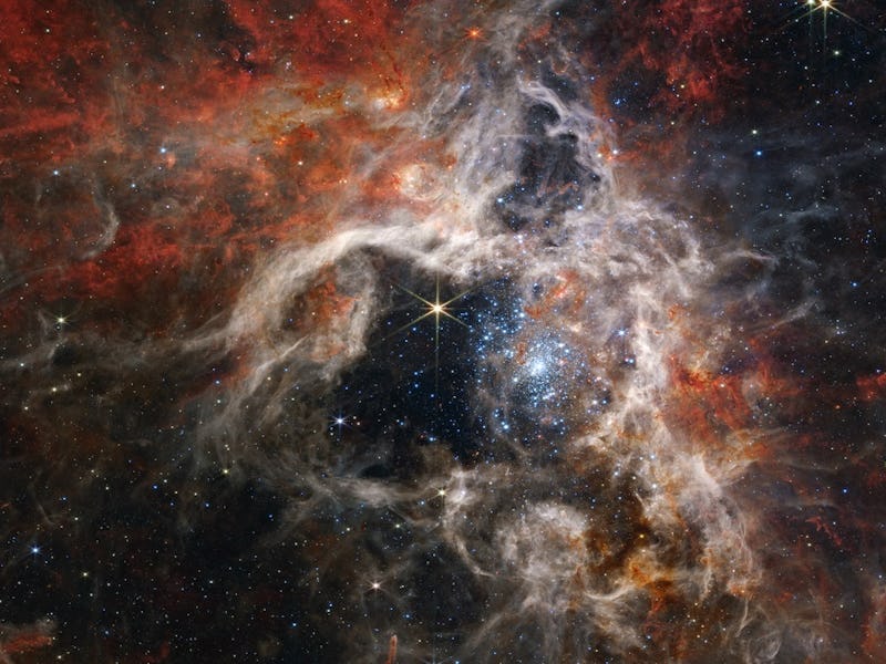 Image of the Tarantula Nebula from Webb's NIRCam instrument