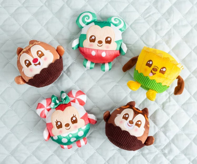 Disney Parks Munchlings Plush Sweet Treats Collection features iconic Disney characters as desser pl...