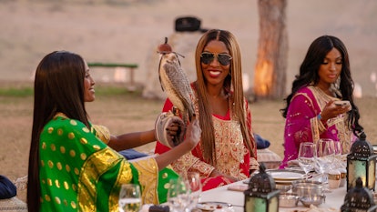 Chanel Ayan, Caroline Brooks, Lesa Milan in 'Real Housewives of Dubai'