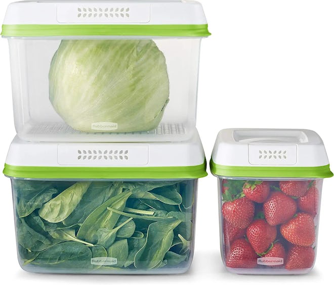 Rubbermaid FreshWorks Produce Containers (3-Pack)