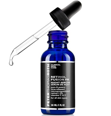 peter thomas roth retinol night serum is the best retinol serum for textured skin