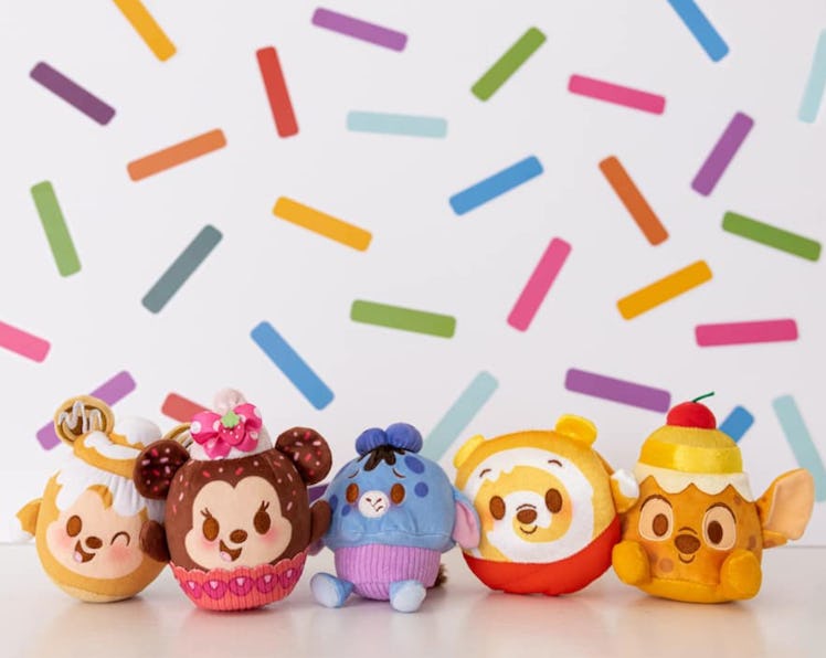 Disney Parks Munchlings Plush Baked Goods Collection features iconic Disney characters as desser plu...