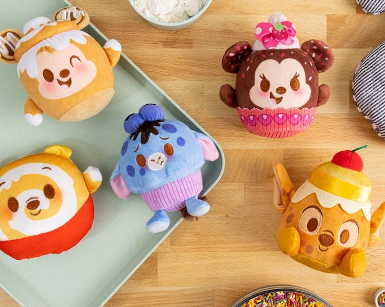Disney Parks Munchlings Plush Line features iconic Disney characters as desser plushes from the Main...