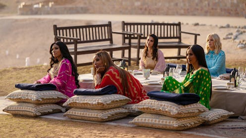 Lesa Milan, Caroline Brooks, Dr. Sara Al Medani, Chanel Ayan, Caroline Stanbury in 'Real Housewives ...