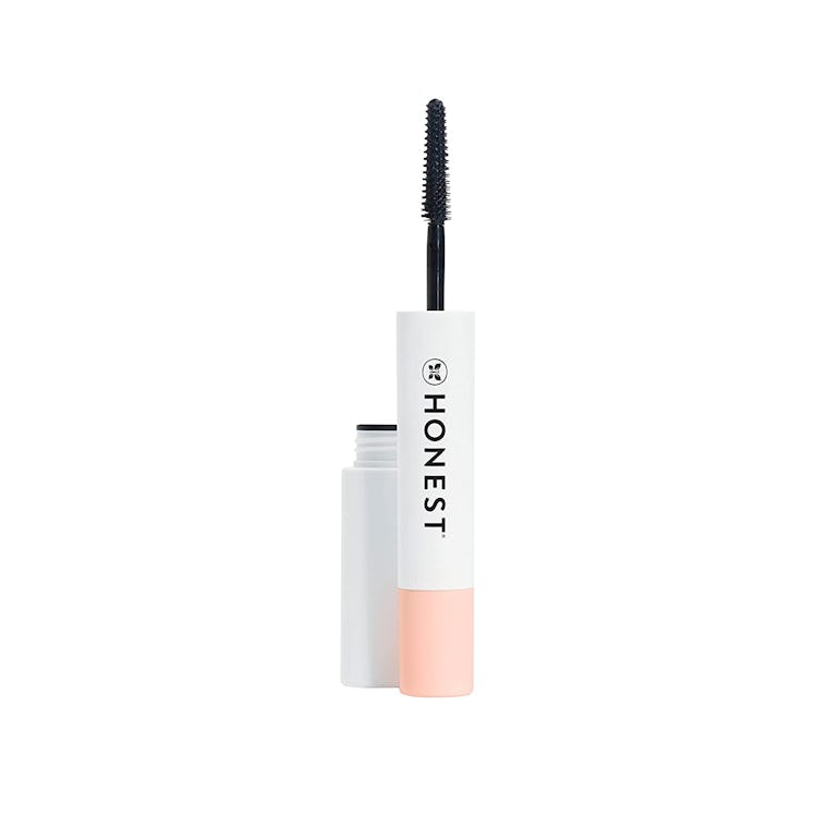 Honest Beauty Extreme Length Mascara + Lash Primer is the best mascara for contact wearers.