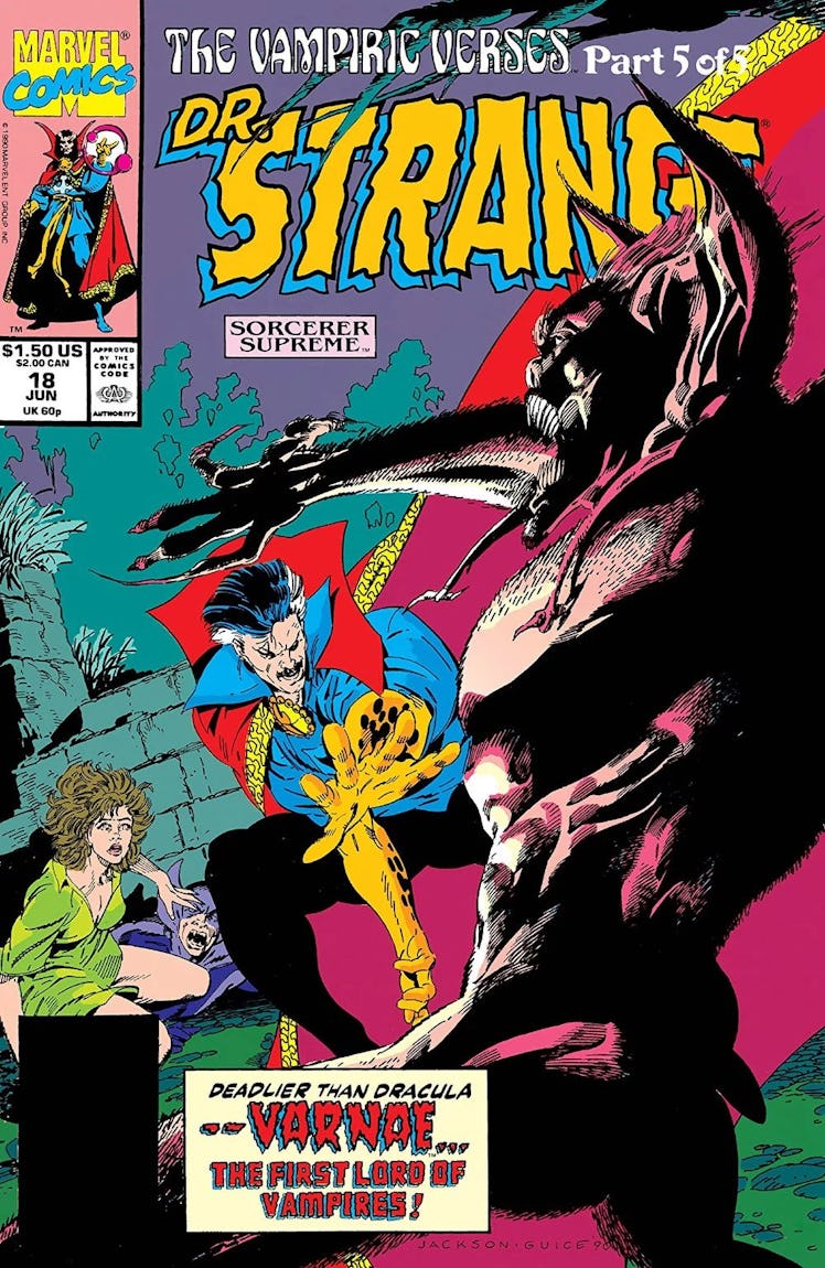 Doctor Strange, The Sorcerer Supreme #18. Cover by Jackson Guice.