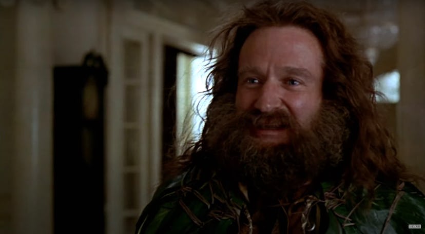 "Jumanji" stars the late Robin Williams.