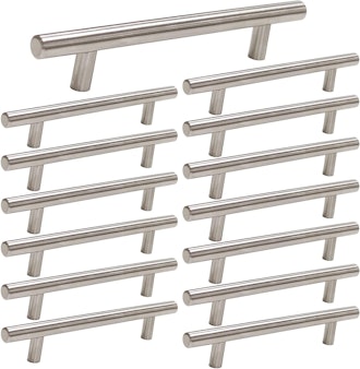 homdiy Brushed Nickel Cabinet Pulls (15-Pack)