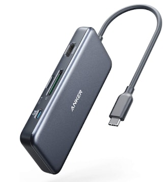 This Anker option is the best USB-C hub with six different port types.