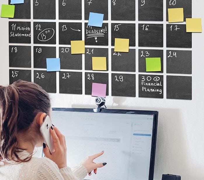 MMFB Arts &amp; Crafts Chalkboard Wallpaper