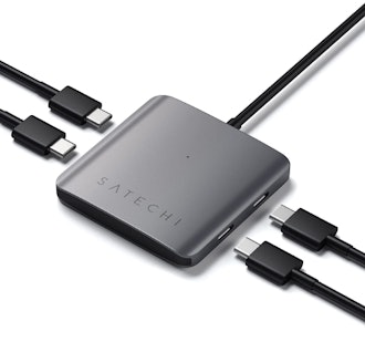 This Satechi option is the best hub with only USB-C ports.