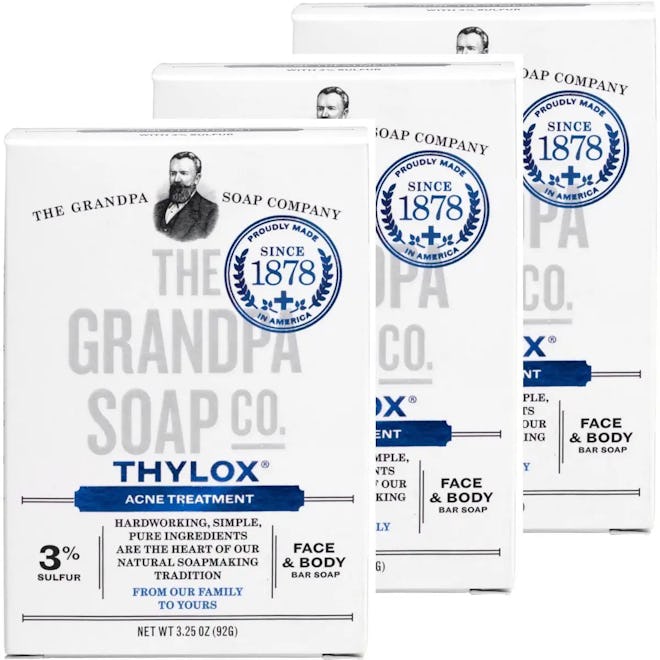 the grandpa soap co thylox bar soap is the best multi pack sulfur soap