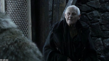 The late Peter Vaughan as Aemon Targaryen in Game of Thrones