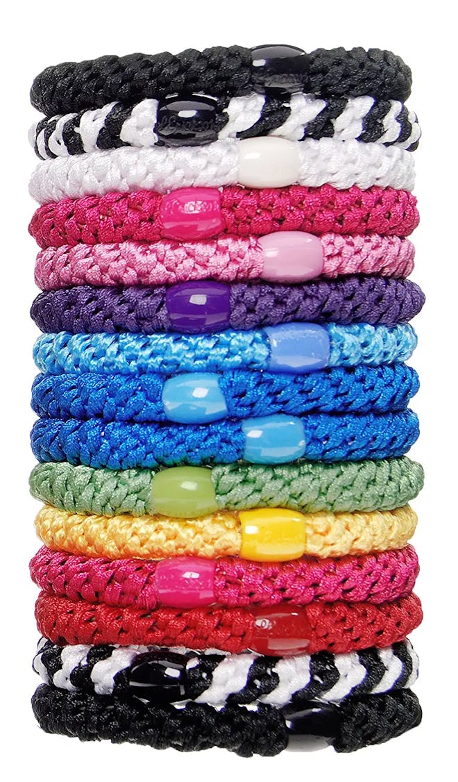 l erickson grab and go ponytail holders are the best colorful hair ties for high ponytails