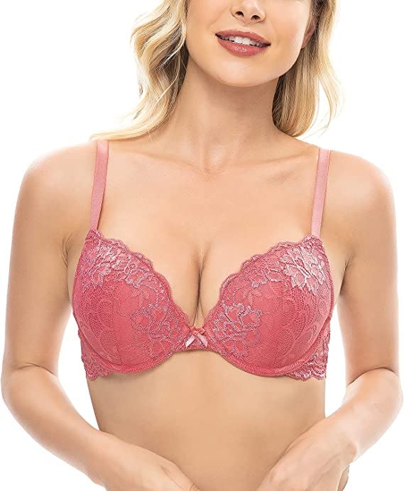 Deyllo Push Up Lace Bra