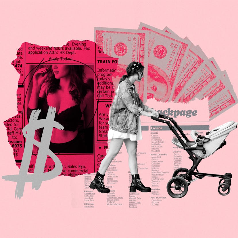 Ashley Eskew writes an essay about doing sex work and babysitting to pay off an $8,000 debt.