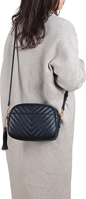 Lola Mae Quilted Crossbody Bag
