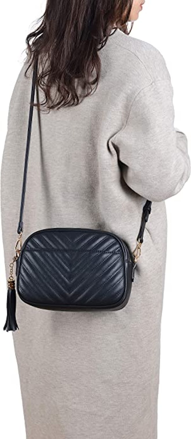 Lola Mae Quilted Crossbody Bag