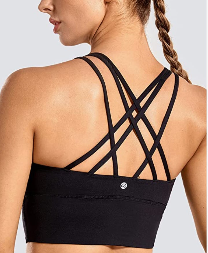 CRZ YOGA Strappy Longline Sports Bra