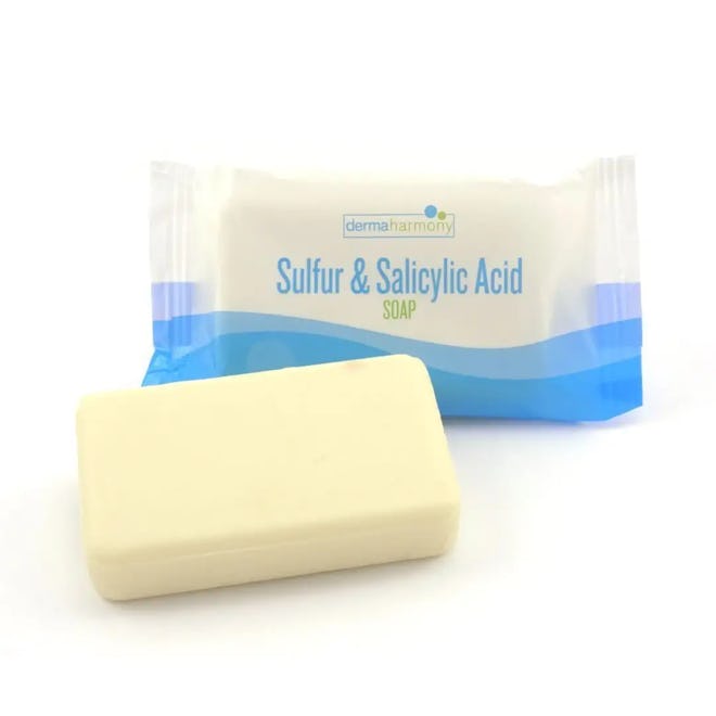 dermaharmony sulfur and salicylic acid soap is the best sulfur soap with salicylic acid