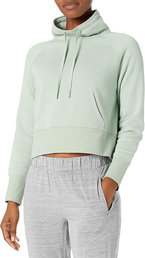 Core 10 Fleece Cropped Cowl Neck Sweatshirt