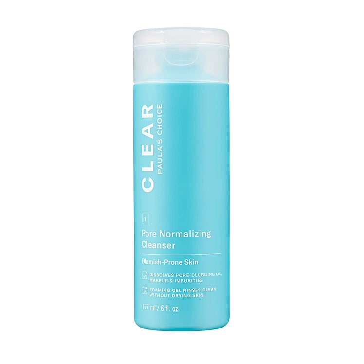 Paula’s Choice CLEAR Pore Normalizing Cleanser is the best cleanser for blackheads.