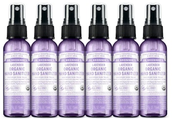  Dr. Bronner's Organic Hand Sanitizer Spray (6-Pack)