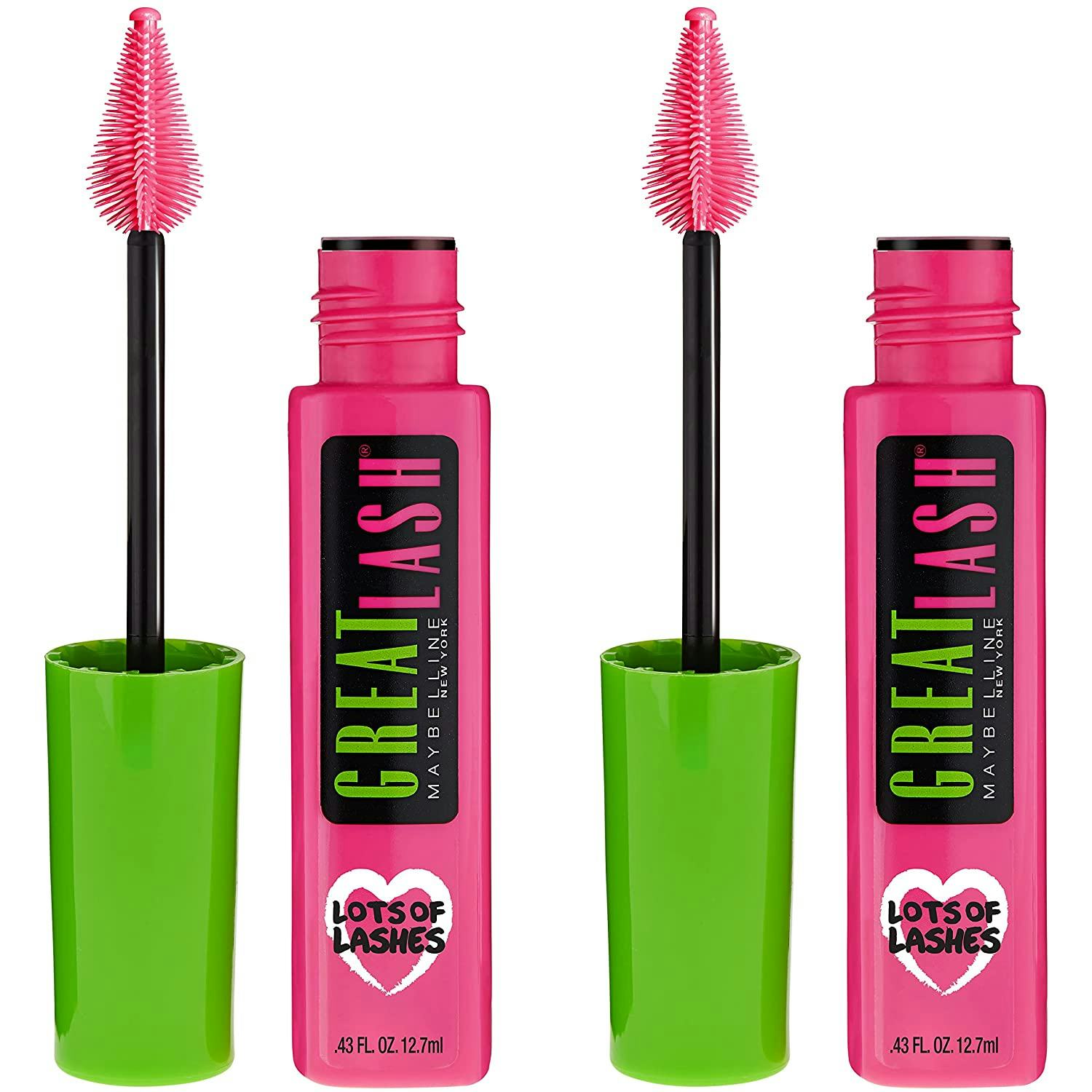 Maybelline New York Washable Mascara (2 Pack)