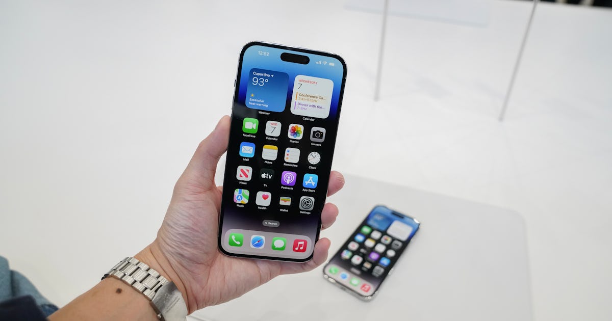 iPhone 14 Pro and iPhone 14 Pro Max — in pictures