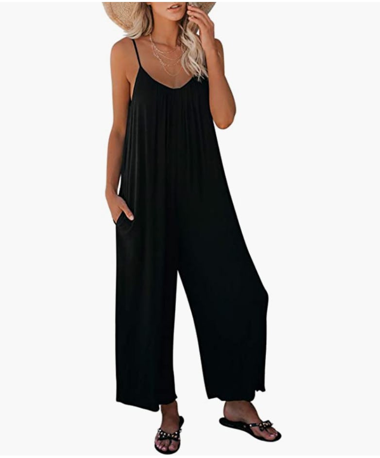 Dokotoo Loose Sleeveless Jumpsuit