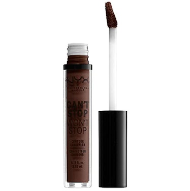 nyx cant stop wont stop contour concealer is the best drugstore waterproof concealer