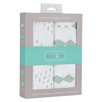 Ely & Co Fitted Playard Sheets (2 Count)