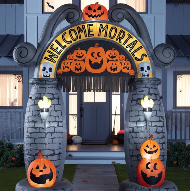 This Hyde & EEK! Boutique 11.5' LED Archway Inflatable Halloween Decoration is one of the best Hallo...