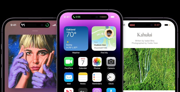 What is iPhone 14's new notch for? The Dynamic Island does a lot.