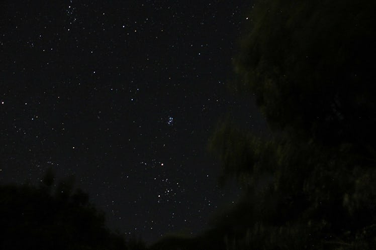 a photo of the night sky