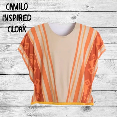 This Camilo Madrigal Character Cloak Shirt is one of the best Encanto Halloween costumes.