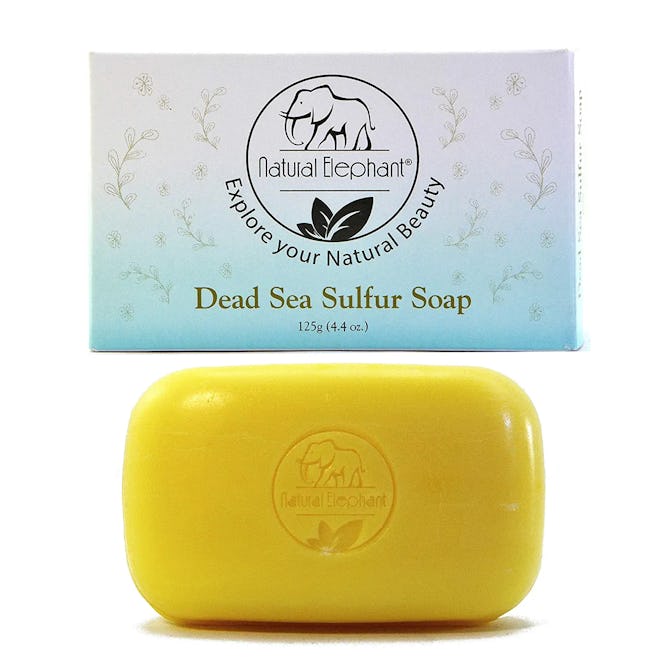 natural elephant dead sea sulfur soap is the best soothing sulfur soap