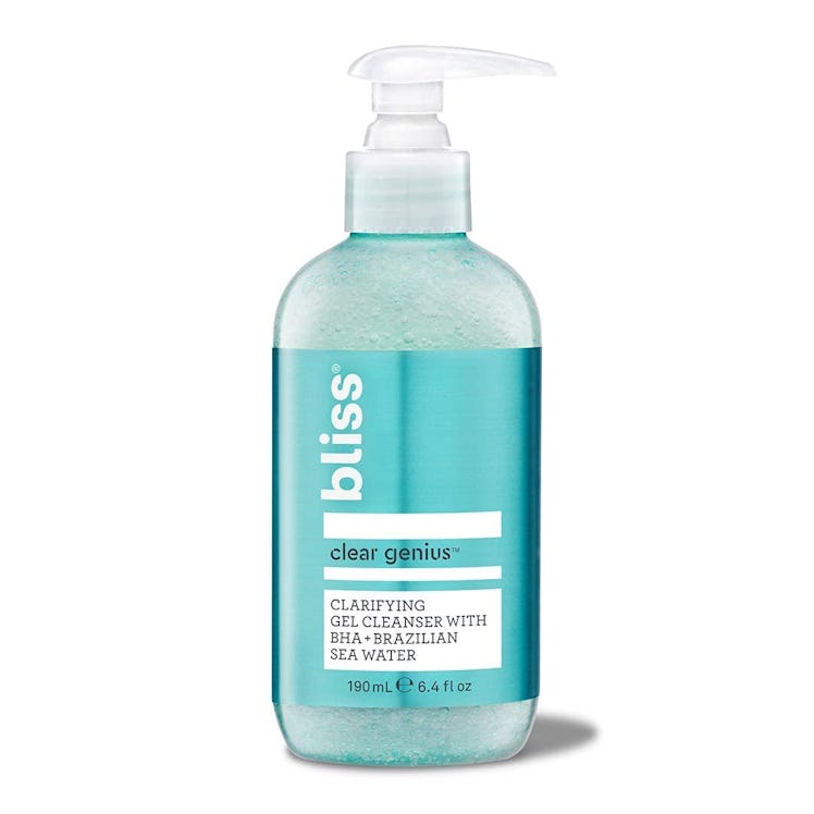 Bliss Clear Genius Clarifying Gel Cleanser is the best cleanser for blackheads.