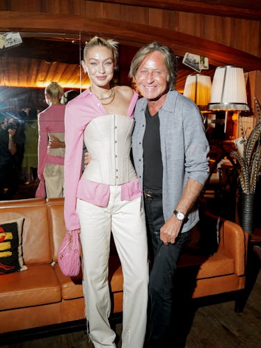 Gigi Hadid on Guest in abode Cashmere & Virgil Abloh's impact 2 Gigi Hadid and Mohamed Hadid