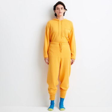 Guest In Residence yellow cashmere sweatpants