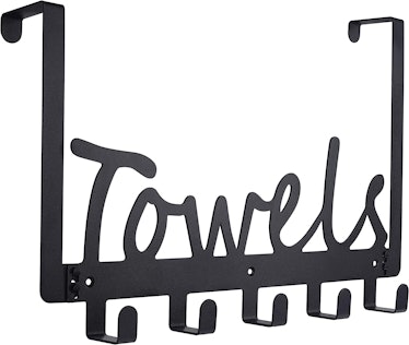 This towel rack holder is one of the products that'll make your bathroom feel like an oasis. 