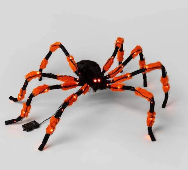 This Hyde & EEK! Boutique 5' LED Hanging Spider Halloween Silhouette Light is one of the best Hallow...