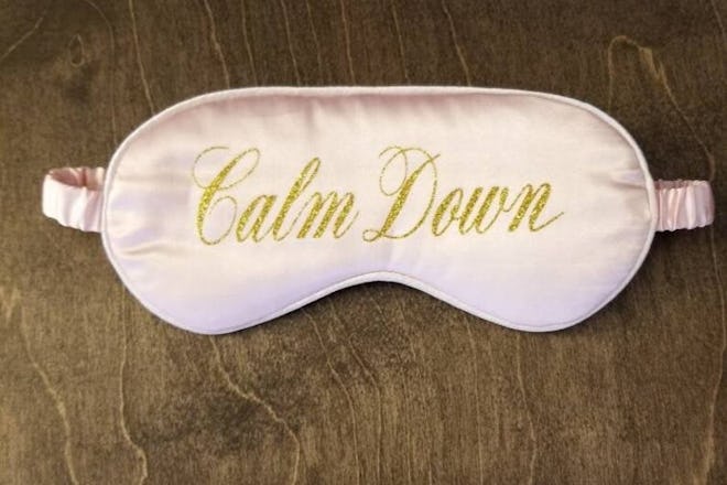 Etsy Calm Down Sleep Mask