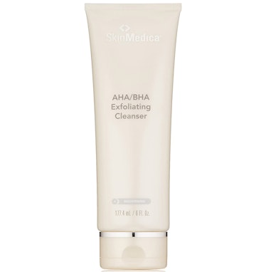 skinmedica aha bha exfoliating cleanser is the best face wash for textured skin