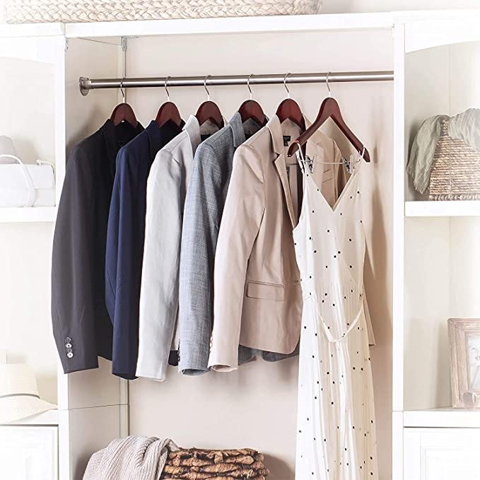 Zober High-Grade Wooden Suit Hangers (10-Pack)