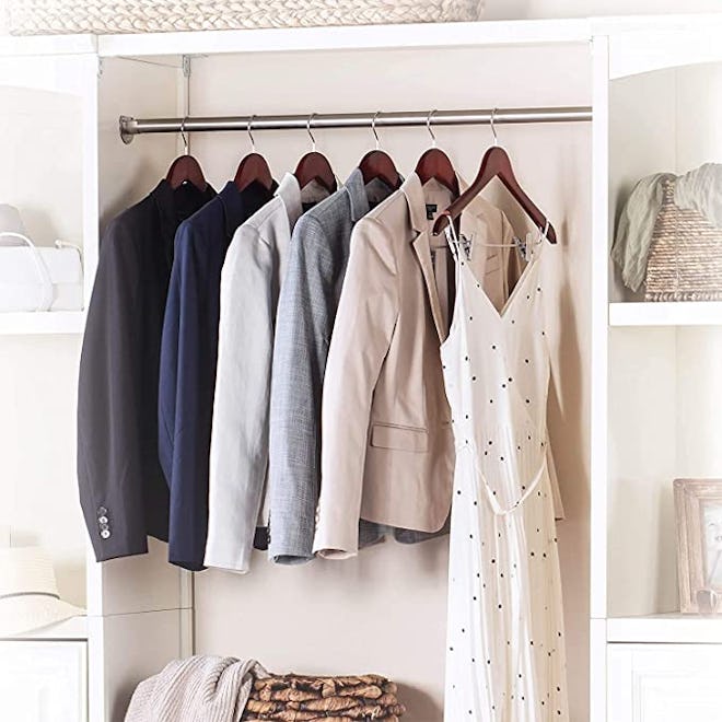 Zober High-Grade Wooden Suit Hangers (10-Pack)