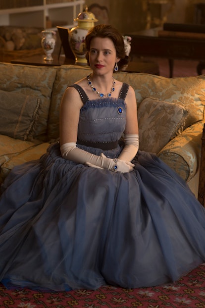 Claire Foy played Queen Elizabeth II on 'The Crown.' Photo via Netflix