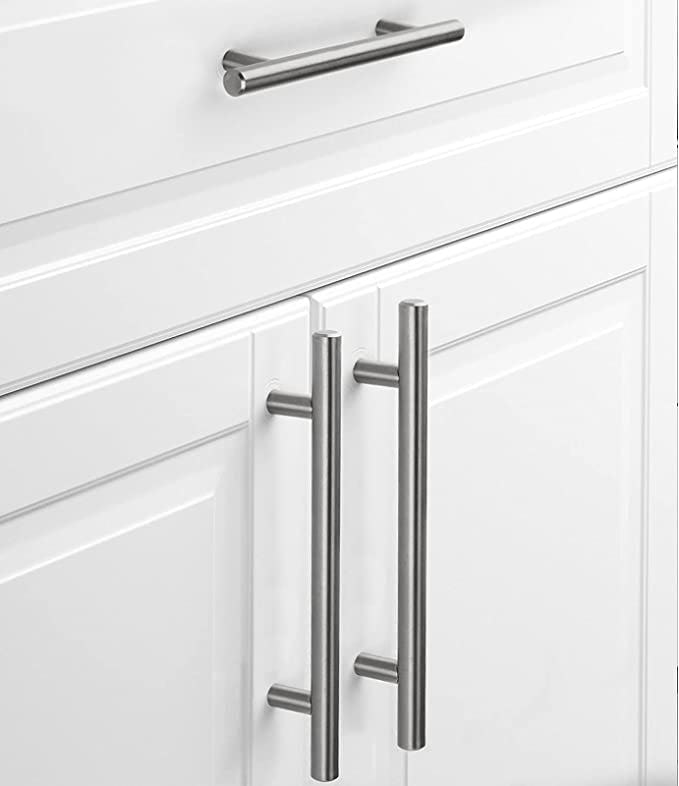 homdiy Brushed Nickel Cabinet Pulls (15-Pack)
