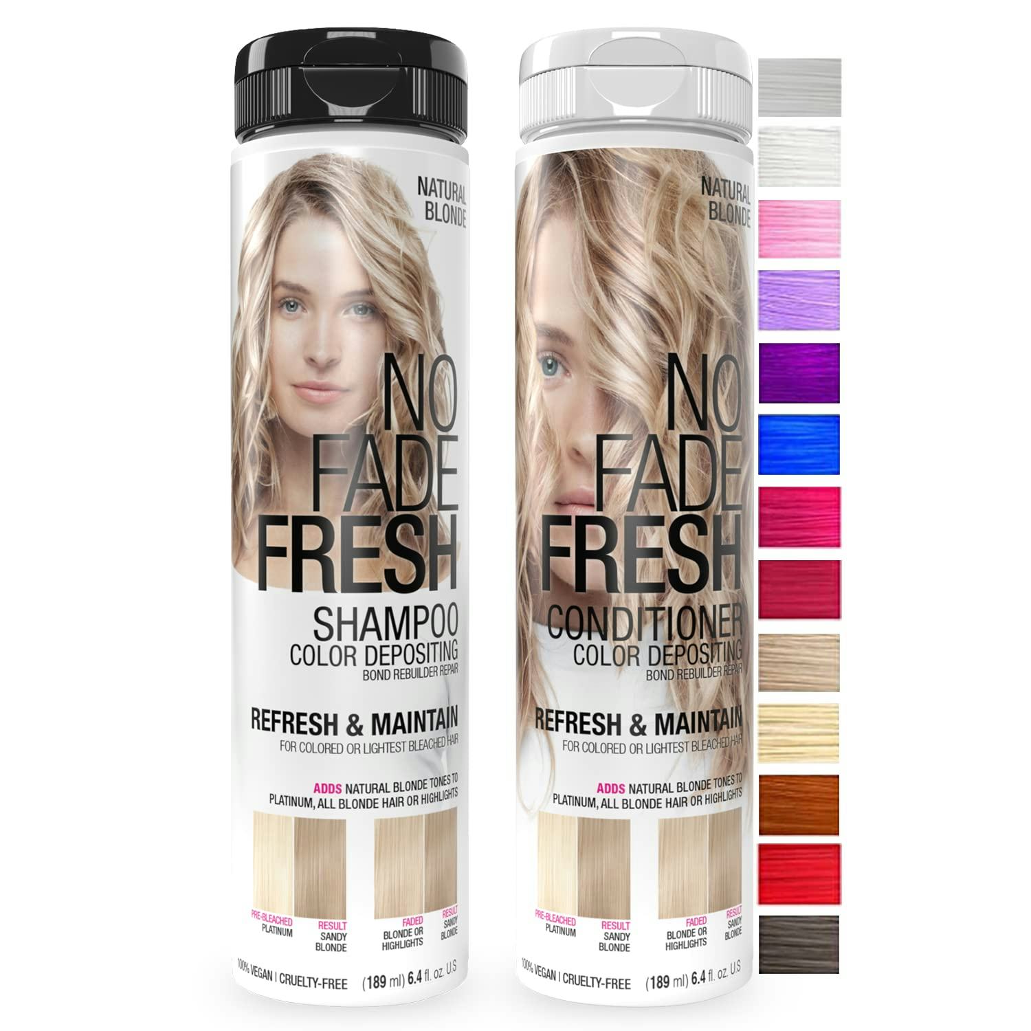 No Fade Fresh Hair Coloring Shampoo &amp; Conditioner