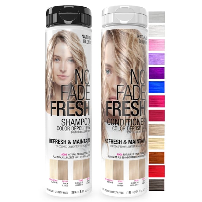 No Fade Fresh Hair Coloring Shampoo & Conditioner